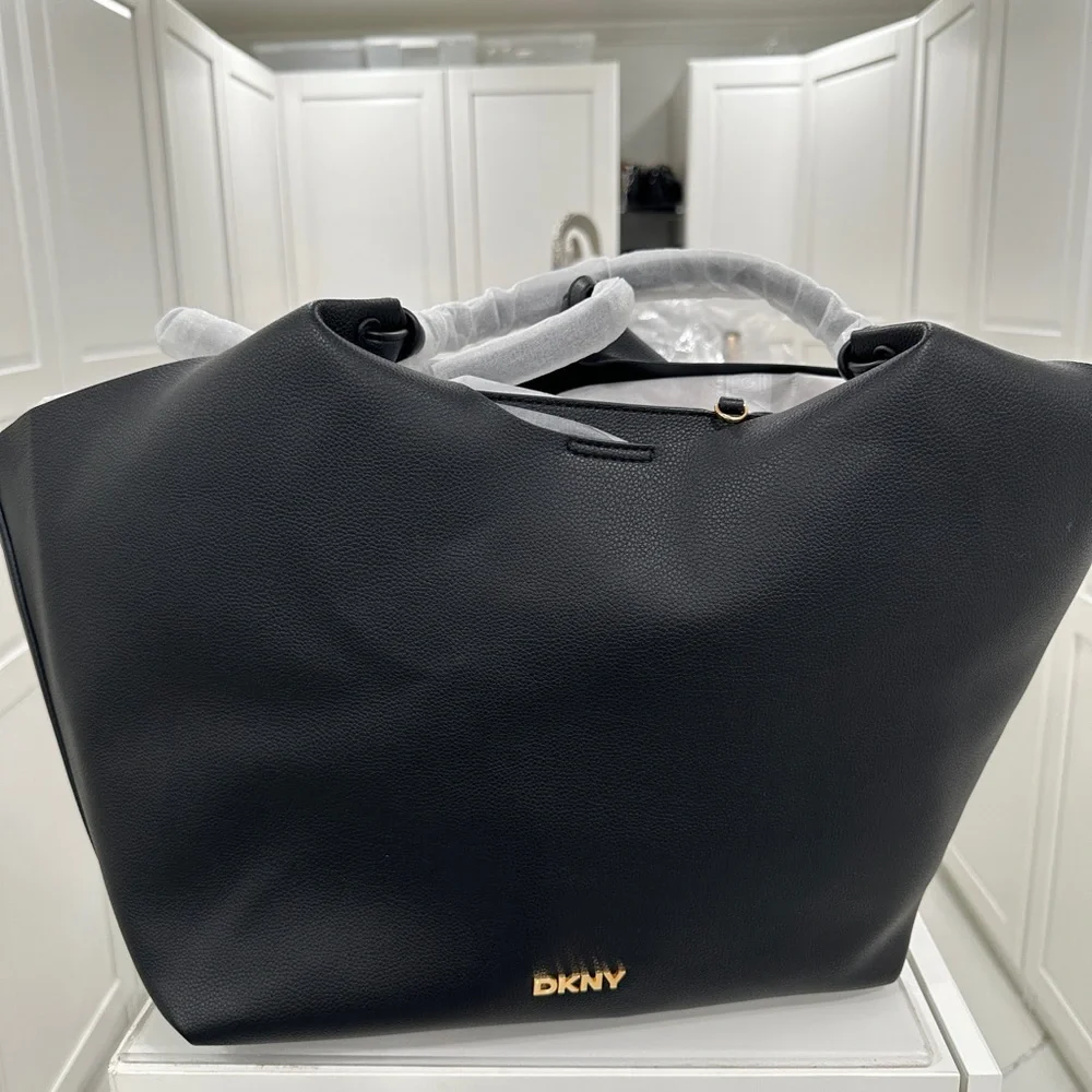 DKNY Paula large Black Tote Bag - Picture 1 of 7